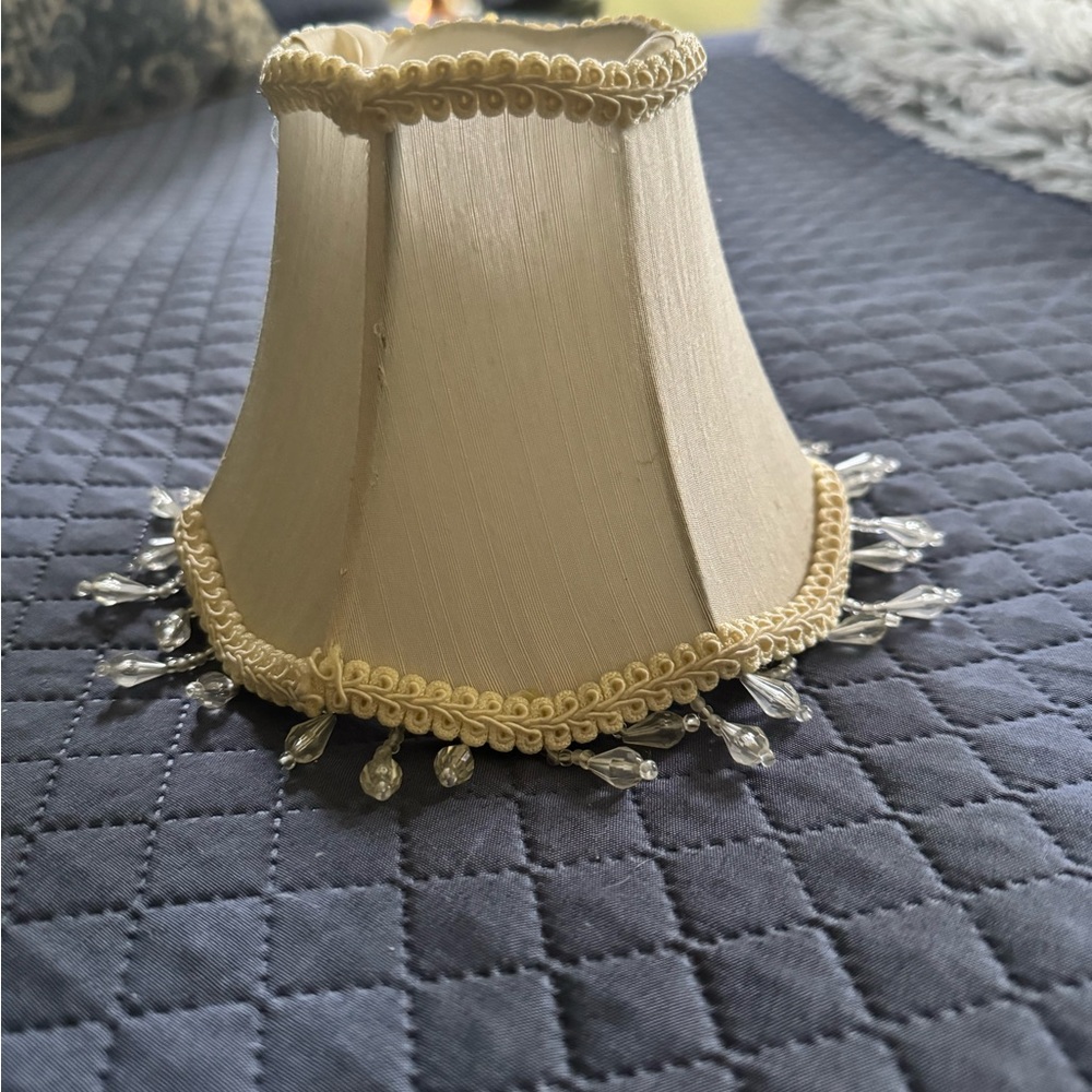 Total of 6 chandelier shades (shades only )